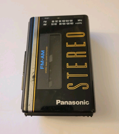 Panasonic RX-SA60 FM-AM Stereo Radio Cassette Tape Player •, View more