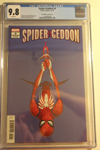 Spider-Geddon #0 JTC Christopher Negative Space Variant CGC 9.8