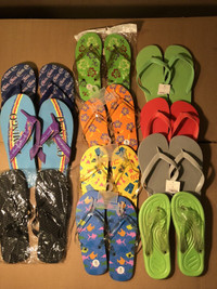 Lot of 24 pairs Men and Women’s new Sandals