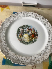 Beautiful romantic vintage plate