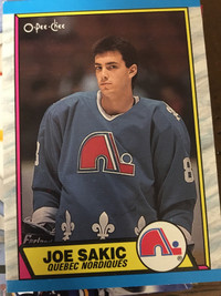 Joe Sakic hockey card