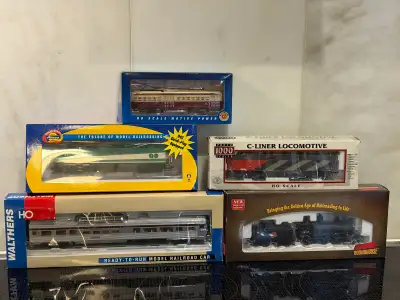 Tous comme neuf en boîte. Merci All like new in boxes. Thanks Livraison/shipping possible Bachmann 6...