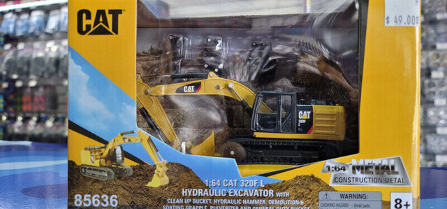 License Cat 320F L Hydraulic Excavator (5 New Work Tools) in Hobbies & Crafts in Mississauga / Peel Region