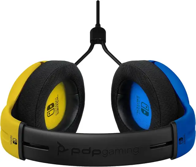 NEW LVL40 Wired Headset (PDP) Yellow/Blue for Nintendo and PC in PC Games in Markham / York Region - Image 7
