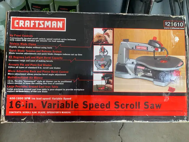 Sears Craftsman Scroll Saw.62863737421187124