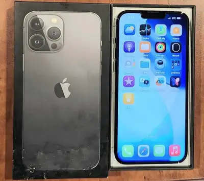 Unlocked IPhone 13 Pro Max w/93% Battery Health 128GB 5G 10/10, View more