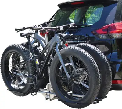 Futura GP RV Approved Hitch Mounted E Bike Rack Carrier for RV, Camper, Motorhome, Truck, Trailer an...