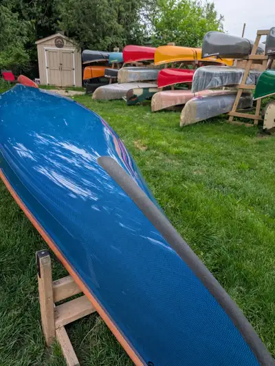 We have over 100 canoes in stock and deliver for free across Ontario. We are flexible with payment p...