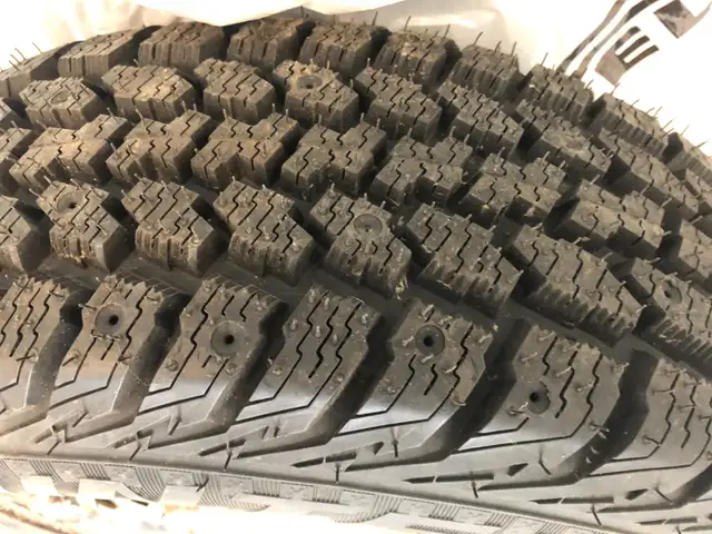 1- 14 inch new winter tire on a rim. in Tires & Rims in Cape Breton - Image 3