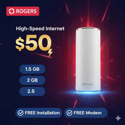Pro-Level Performance: Rogers Home Internet for Power Users., View more