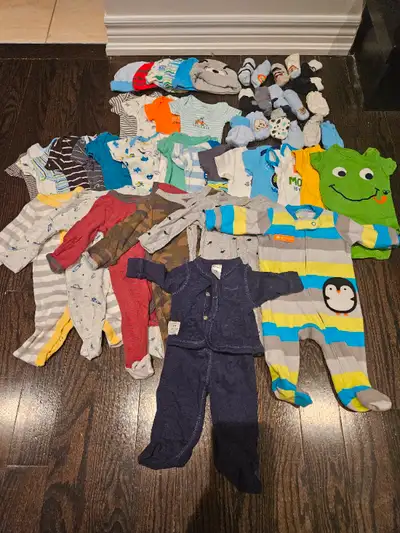 Newborn baby clothes lot, View more