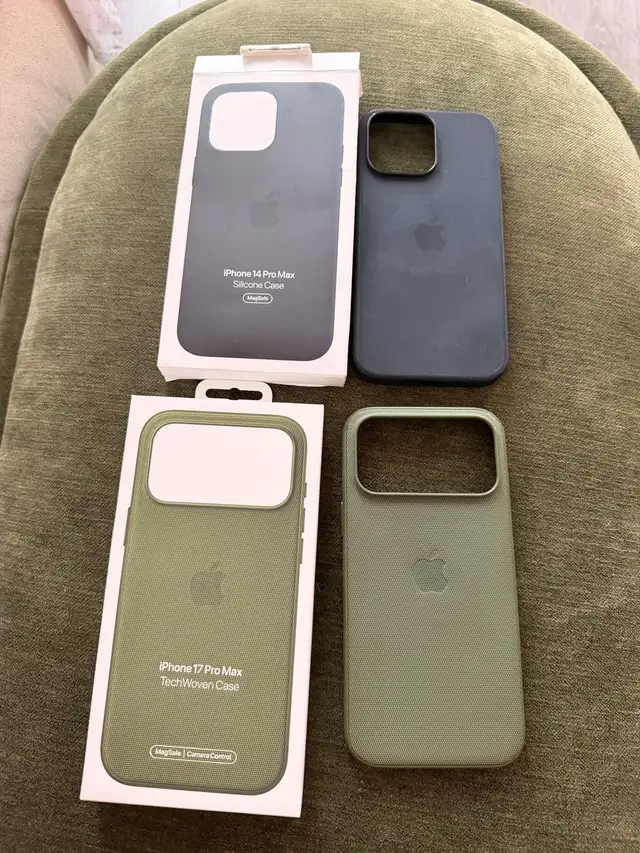 Apple iPhone 17 pro max green woven in Cell Phone Accessories in Markham / York Region - Image 2