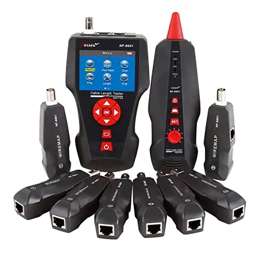 Noyafa NF-8601W-A Multi-Functional Network Cable Tester for RJ45 in Cables & Connectors in Markham / York Region - Image 2