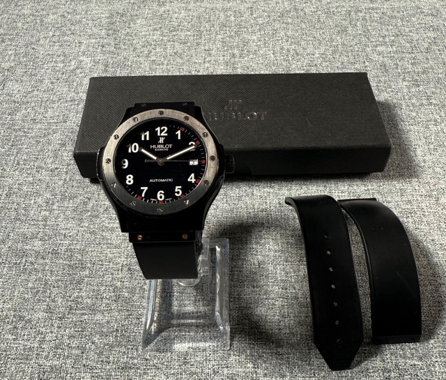HUBLOT Classic Fusion LE 41mm Watch & box in Jewellery & Watches in City of Toronto - Image 2
