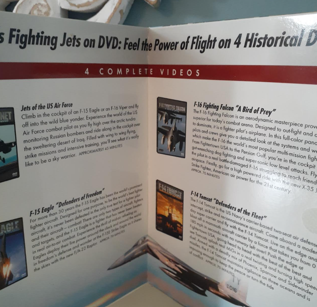 DVD Maximum Fighter Pilots 4-DVD Collector's Set - sealed in CDs, DVDs & Blu-ray in Markham / York Region - Image 4