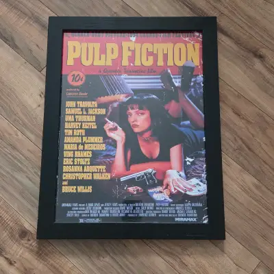 Pulp Fiction wall decor / wall picture, View more