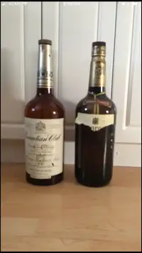 2 large EMPTY bottles