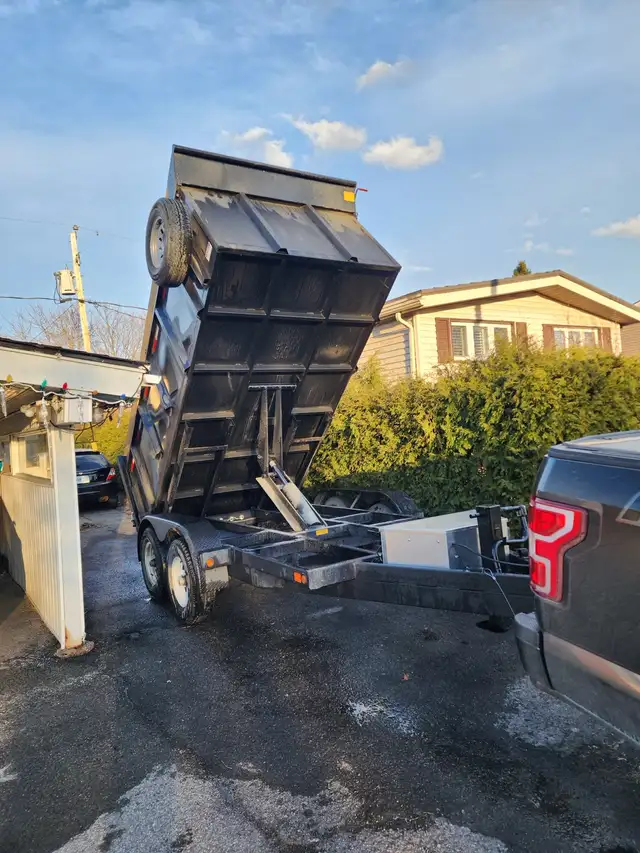 Dump trailer for hire!! Full trailer starting at 300$62863232274947122