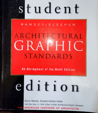 ⭐ Architectural Graphic Standards Book Student Edition