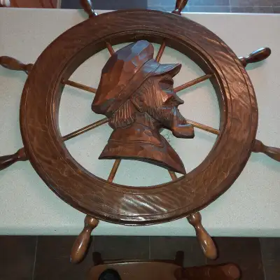 Décoration murale sculptée en bois, View more