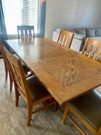 Solid Oak Table $600 OBO