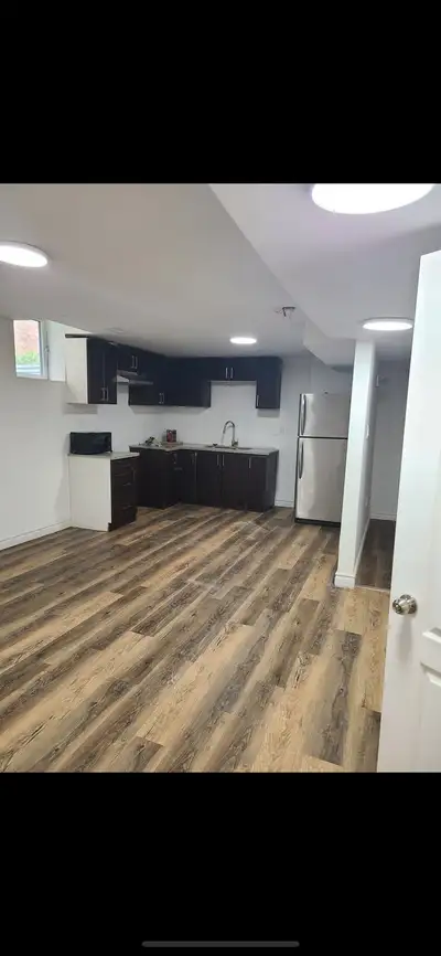 Hi its two bedroom legal basement apartment close to all amenities,very convenient walking distance...