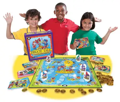 Pirate Talk® Receptive & Expressive Language Game $55 new IKEA Kids yellow table only $29 Panda Chai...