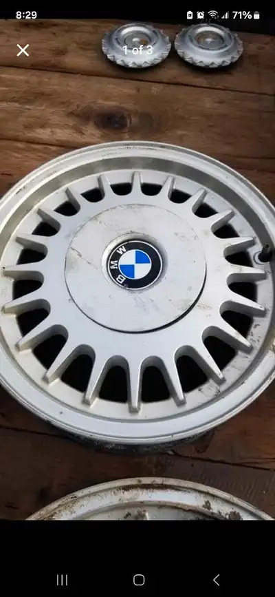 Bmw rims 5 bolt Asking $250