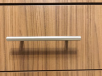 Poignées (30) de portes de cabinets en inox m