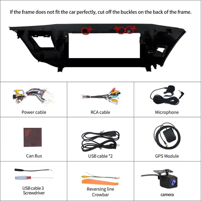 ❤️NEW IN BOX: 2+64G Car Stereo for Toyota Corolla 2014-2016 in General Electronics in Markham / York Region - Image 11