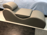 Yoga Chair Chaise Lounge, Grey