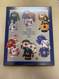 NHL The Original Six Team Jersey 8" x 10" Hardboard Wall Plaque