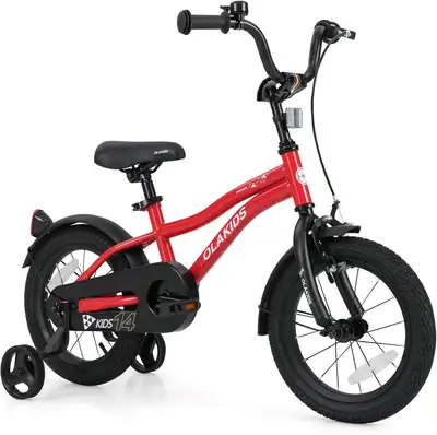 OLAKIDS Kids Bike,14 Inch Toddlers Bicycle with Training Wheels, View more