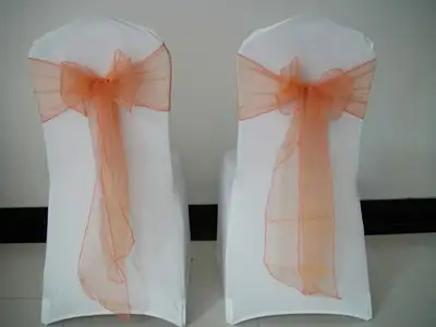 organza chair sashes and table runners for sale, View more