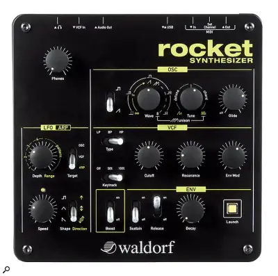 GERMAN ENGINEERED: Waldorf Rocket Paraphonic Desktop Synthesizer, View more