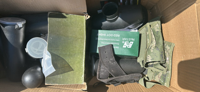 Kit complet de paintball à vendre avec Tippman A5 3 modes dans Paintball  à Ville de Montréal - Image 3