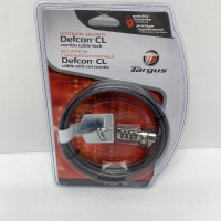 Targus notebook security defcon CL combo cable lock 