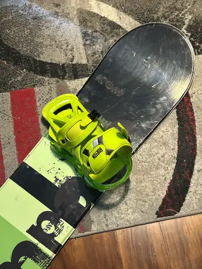 Firefly Rampage 143 Snowboard W/ Burton Bindings, View more