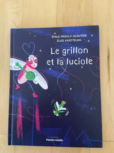 Livre pour enfants: Le grillon et la luciole (b282), View more