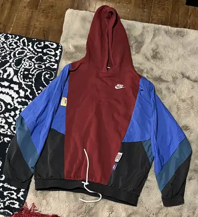 Vintage Nike Pullover Windbreaker Hoodie Pinwheel , View more