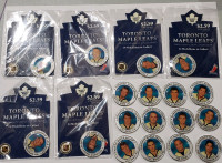 18 Toronto Maple Leafs medallions