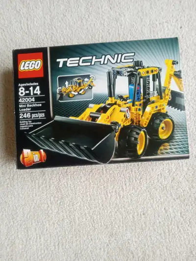 Lego 42004 Mini Backhoe Loader BOX, View more
