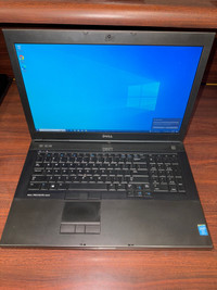 Dell Precision M6800 Workstation i7-4600M 16GB Ram 500 GB HDD 