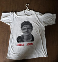 Brian Adams Waking up the world vintage t shirt