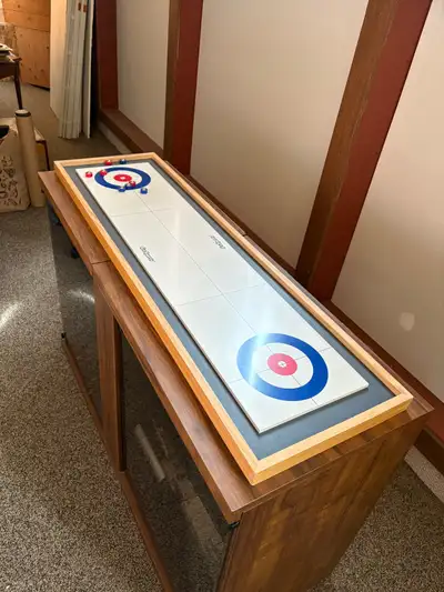 Table top shuffleboard table, View more