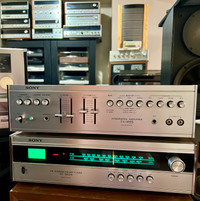 SONY integrated   amp   plus tuner