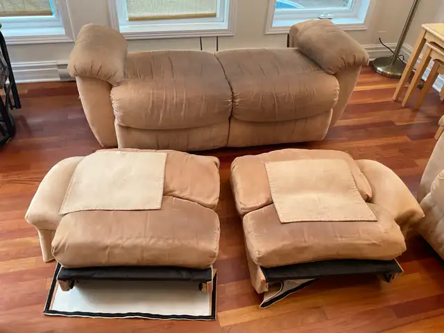 Pair of recliners / divan / inclining couch el-ran63654761026691124