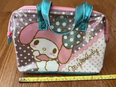Super Cute My Melody lunch bag 100% authentic, ORIG $45 NOW $20!, View more