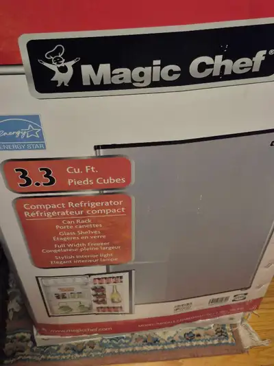 Magic Chef 3.3 Cu. Ft. Compact Refrigerator, View more
