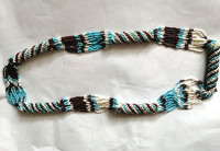 MULTI STRAND BEADED NECKLACE NEW